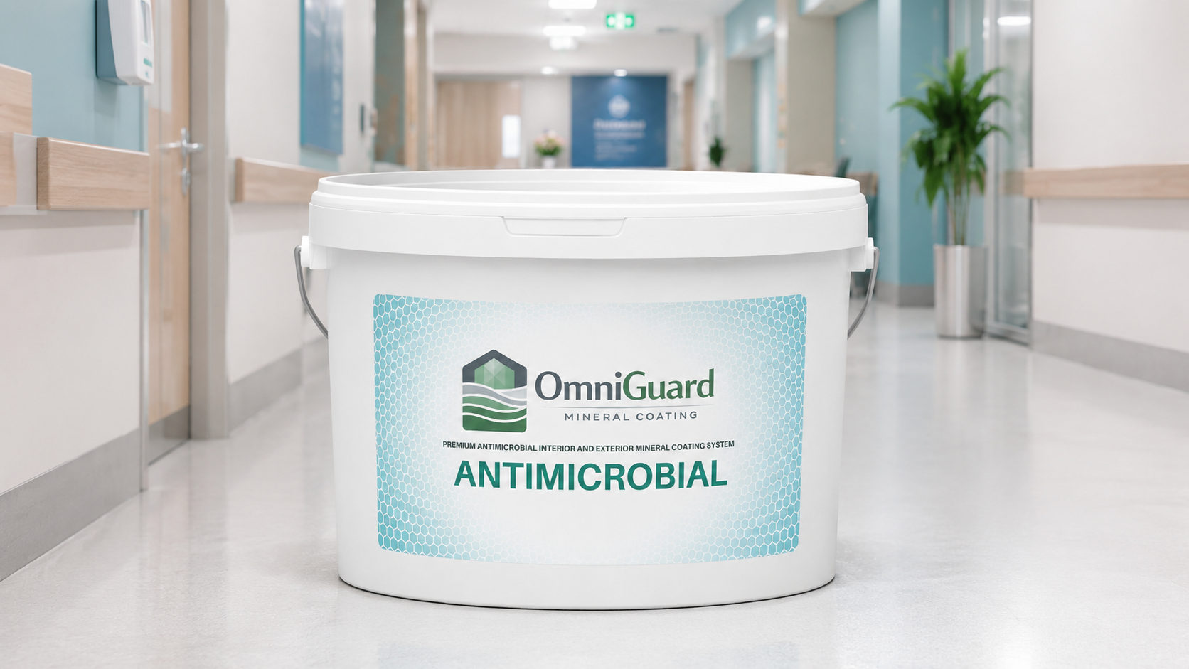 OmniGuard Anti-Microbial coating bucket