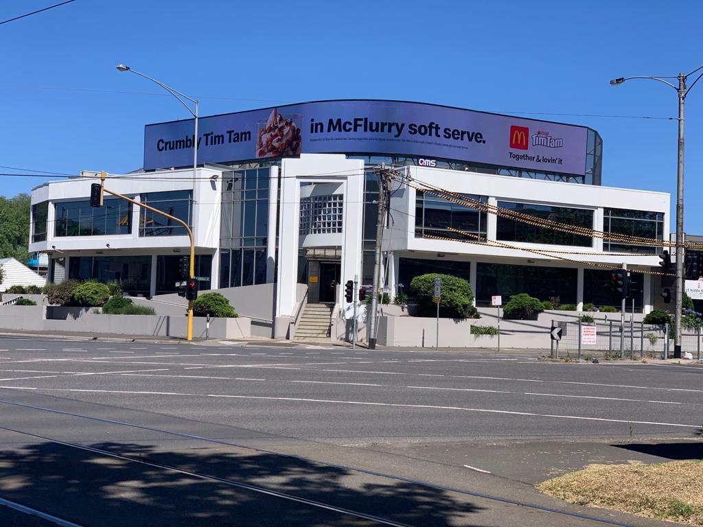 Completed 1 Hoddle Street Melbourne exterior coating project
